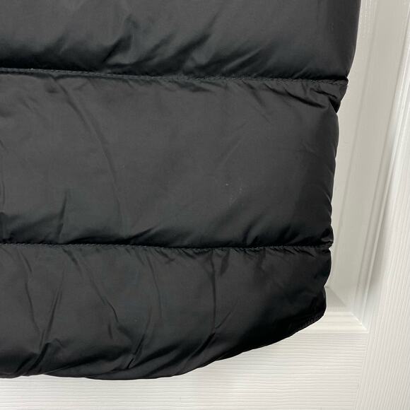 Ralph Lauren Denim & Supply Puffer Vest Lace Zip Up Snap Up Black Womens Size XS - Picture 10 of 12